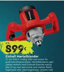 Mekk Einhell Mørtelblander tilbud
