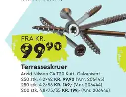 Mekk Terrasseskruer tilbud