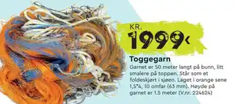 Mekk Toggegarn tilbud