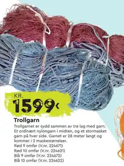 Mekk Trollgarn tilbud