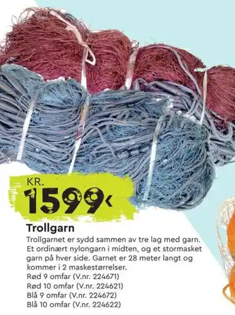Mekk Trollgarn tilbud