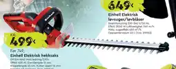 Mekk Einhell Elektrisk hekksaks tilbud