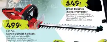 Mekk Einhell Elektrisk hekksaks tilbud