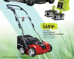 Mekk Einhell Elektrisk vertikalskjærer/mosefjerner tilbud