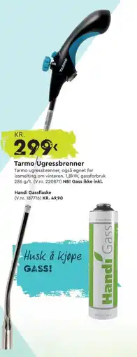 Mekk Tarmo Ugressbrenner tilbud