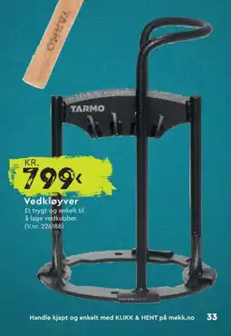 Mekk Vedkløyver tilbud