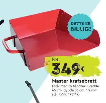 Mekk Master krafsebrett tilbud