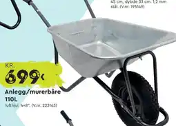 Mekk Anlegg/murerbåre tilbud