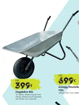 Mekk Hagebåre tilbud