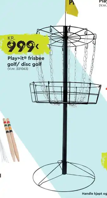Mekk Play>itⓇ frisbee golf/ disc golf tilbud