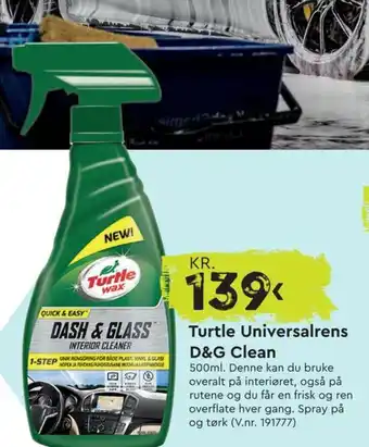 Mekk Turtle Universalrens D&G Clean tilbud