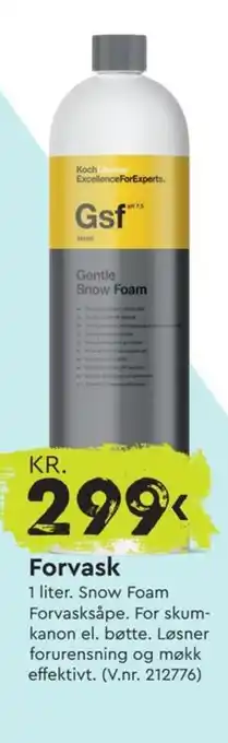 Mekk Forvask tilbud