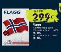 Mekk Flagg tilbud