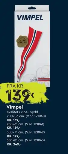 Mekk Vimpel tilbud