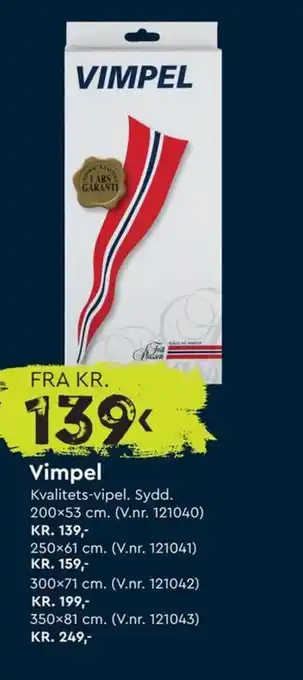 Mekk Vimpel tilbud