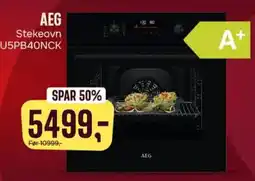 Skousen AEG Stekeovn TU5PB40NCK tilbud