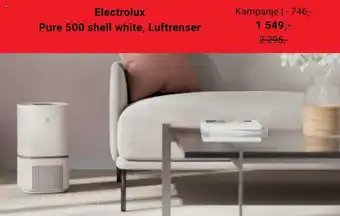 Skousen Electrolux Pure 500 shell white, Luftrenser tilbud