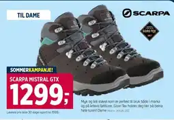 Sport 1 Scarpa mistral gtx tilbud