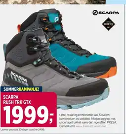 Sport 1 Scarpa rush trk gtx tilbud