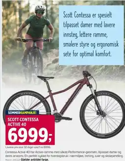 Sport 1 Scott contessa active 40 tilbud
