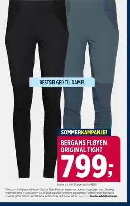 Sport 1 Bergans fløyen original tight tilbud