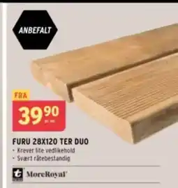 Montér Furu 28×120 ter duo tilbud