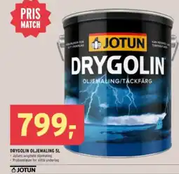 Montér Drygolin oljemaling tilbud