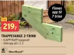 Montér Trappevange 2-trinn tilbud