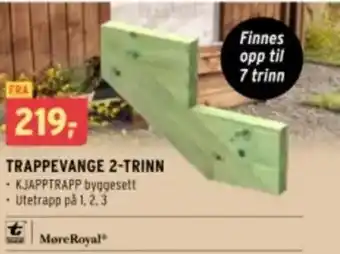 Montér Trappevange 2-trinn tilbud