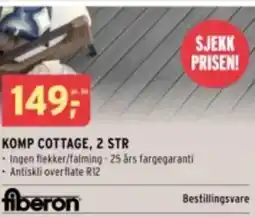 Montér Komp cottage, 2 str tilbud