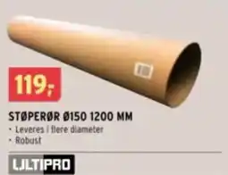 Montér Støperør 0150 1200 mm tilbud