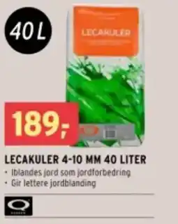 Montér Lecakuler 4-10 mm 40 liter tilbud