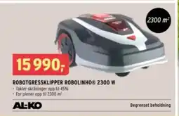 Montér Robotgressklipper robolinho® 2300 w tilbud