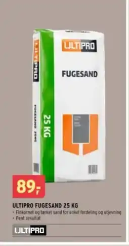 Montér Ultipro fugesand tilbud