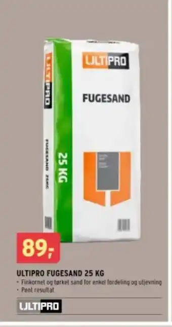Montér Ultipro fugesand tilbud