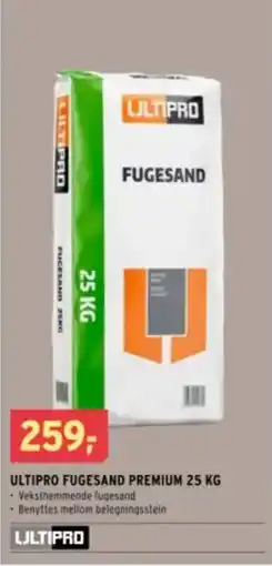 Montér Ultipro fugesand premium tilbud
