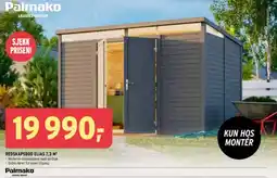 Montér Redskapsbod elias 7,3 m² tilbud