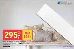 Montér Veggplate trefiber mikrofuge hvit/bomull tilbud