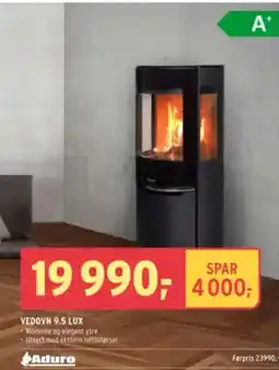 Montér Vedovn 9.5 lux tilbud