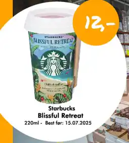 Havaristen Starbucks Blissful Retreat tilbud