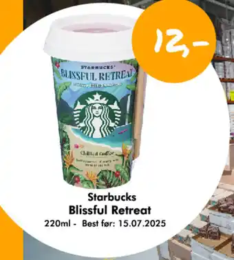 Havaristen Starbucks Blissful Retreat tilbud