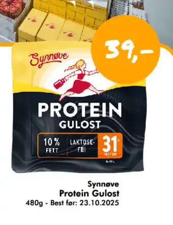 Havaristen Synnøve Protein Gulost tilbud