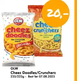 Havaristen OLW Cheez Doodles/Cruncherz tilbud