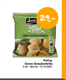 Havaristen Hatting Grove Gresskarbriks tilbud