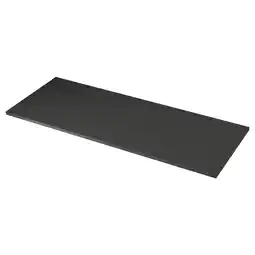 IKEA Ekbacken Benkeplate, svart steinmønstret/laminat, 186x2.8 cm tilbud