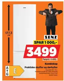 POWER Kombiskap, NOK 3499 tilbud