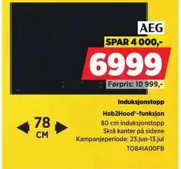 POWER Induksjonstopp, NOK 6999 tilbud