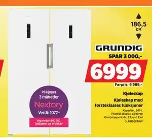 POWER Kjøleskap, NOK 6999 tilbud