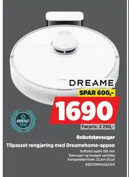 POWER Robotstøvsuger, NOK 1690 tilbud
