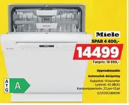 POWER Oppvaskmaskin, NOK 14499 tilbud